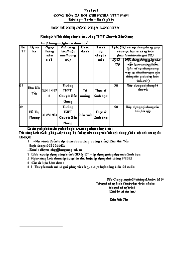 Giải pháp xây dưng hệ thống các dạng câu hỏi, bài tập phần nội tiết trong thi HSQG
